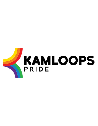 Logo features two rainbow-coloured arcs forming a left-pointing arrow, and the organization name.