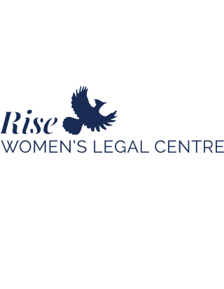 Rise logo with organization name and bird icon.