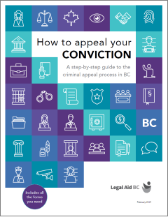 Thumbnail of the cover, with the title, illustrated with legal system-themed icons, and the LABC logo.
