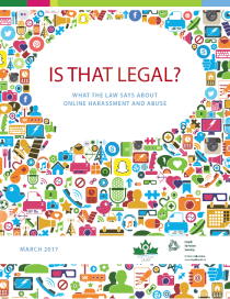 Thumbnail of the cover, illustrated with many colourful icons. The West Coast LEAF and Legal Aid BC logos are at the bottom.