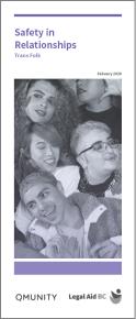Thumbnail of the cover, with a photo of five people's happy faces, and the QMUNITY and LABC logos.